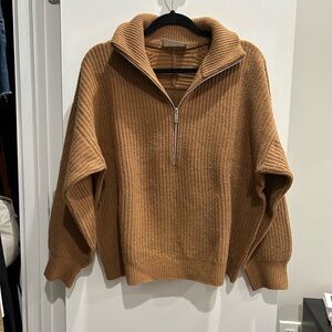 Everlane Women’s Half-Zip Sweater Merino Wool